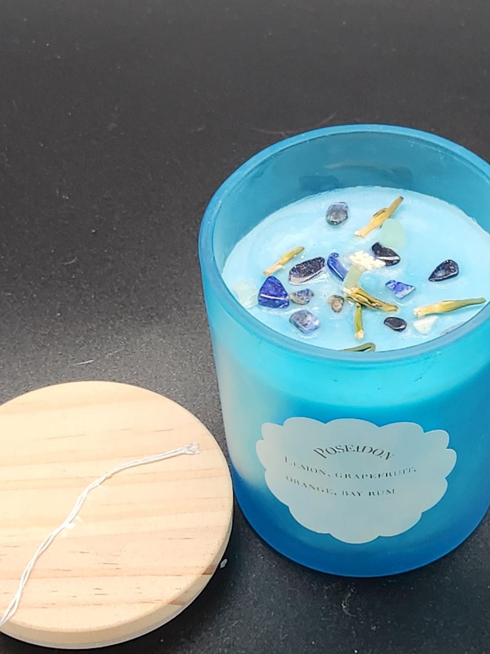 Poseidon candle